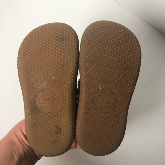 Live & Lica Brown Leather Shoes Size 6 - Picture 5 of 6